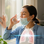 호흡기 질환 예방 습관 이미지