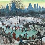 Agnes Tait - Skating in Central Park, 1934 이미지