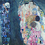 구스타프 클림트 - 죽음과 삶 (1911) 이미지