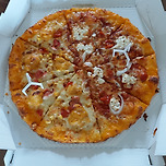 2024년 4월 24일 도미노피자 맥콘 베이컨+클래식 리코타 피자/장자대로/장자호수공원/구리한강시민공원 이미지