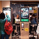 해외의 맥도날드 뷔페 이미지