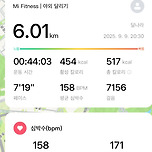 오랜만에 야외러닝 이미지