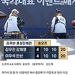 실시간 한국 양궁 대회 이미지