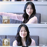 김혜윤 마이멜로디 네컷 &amp; 강쥐 네컷 이미지