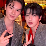 이채민X수빈 투샷 이미지