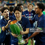 오늘자 한국인 최초 슈퍼컵 득점 + 우승한 이강인 이미지