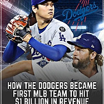 연매출 10억 달러를 넘긴 MLB 최초의 팀 LA다저스 이미지