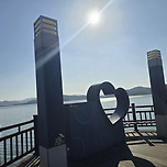 탑정호 둘레길 출렁다리 데크길 수변길 힐링 산책길 견학 이미지