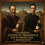 2주차: 전통의 아버지와 혁명의 아들, 바롤로의 이중주 ㅡ 이태리 와인 Part.1 이미지
