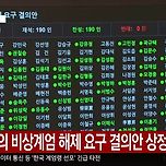 [속보] 국회 표결 결과 이미지