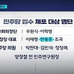 계엄군 체포 시도 명단 이미지