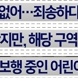 어린이 보호구역에서 자전거 날벼락..... 이미지