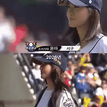 17년만에 시구하는 소녀시대 윤아 논란 이미지