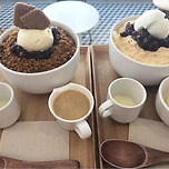 프랑스 파리에 있는 한국식 빙수 카페 이미지