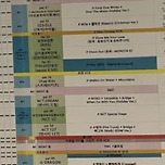 SBS 가요대전 큐시트 (GD엔딩) 이미지