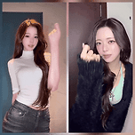 [연예][아이돌] 장원영 vs 유나 노크 챌린지 이미지