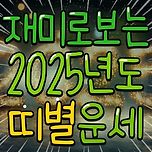 재미로 보는 2025년 띠별 운세 이미지