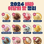 2024년 배라 월별 이달의 맛 정리 이미지