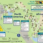세계에서 가장 큰 사파리 동물원 - 미국 NC Zoo 이미지
