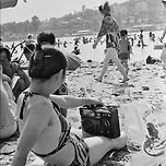 1976년 당시 서울 광나루 강수욕장 모습 이미지