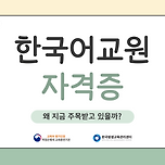 한국어교원자격증, 왜 지금 주목받고 있을까? 이미지