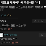 토스 대규모 채용이라서 구경해봤더니 이미지