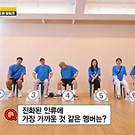 런닝맨 스탭 100명이 뽑은 멤버들 순위 이미지