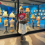 송해나 전시 데이트 패션 티셔츠 이미지