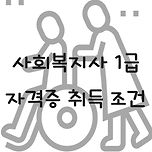 사회복지사 1급 취득 조건 배워봅시다 이미지