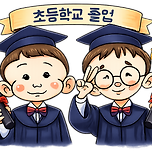 졸업 입학 선물 추천 어린이집 유치원 초등학교 중학교 고등학교 대학교 학생 캐리커쳐 이미지