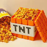 메가박스 X 마인 크래프트 콜라보 이미지