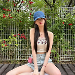 미우미우 캡모자 찰떡이었던 장원영 이미지