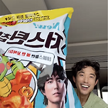 (데블스플랜) 대형 꼬북칩 선물 받은 저스틴민 이미지