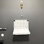 다이소 Hacks 2000원 타공보드 냉장고 걸이 이미지