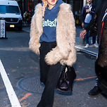 로제 뉴욕 파파라치 짤 이미지