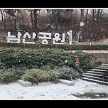 [서울 중구] 남산공원(南山公園)의 설경(雪景) 이미지