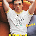 스트레이 키즈 현진 아레나 6월호 커버.jpg 이미지