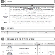 동아방송예술대학교 2022 수시전형 모집요강 및 전년도 수시 입시결과(수시등급)