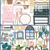 DIY TOCA BOCA PAPER DOLL HOUSE QUIET BOOK / PAPER DOLL BOOK