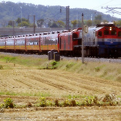 몽탄역의 Ktx 416열차와 무궁화호 1984열차
