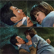 '추리의 여왕' 권상우X최강희, 첫 만남부터 '초밀착 스킨십'