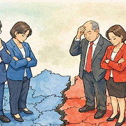 4년 만에 뒤바뀐 인천 민심 이동…민주 기초 11곳 중 8곳 석권, 격전지선 고배