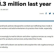 1억 연봉 간호사, 성매매로 15억 수입.."비트코인으로 결제"