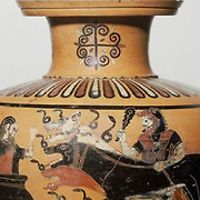 [안현배의 그림으로 보는 인류학] 케르베루스와 싸우는 헤라클레스가 그려진 그리스 암포라