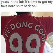 미들즈브러 팬, 12년 만에 이동국 유니폼 꺼냈다..BBC에 제보