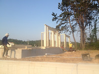 목구조 / 토대, 벽체