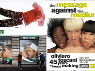 베네통 흑백 이슈광고