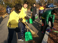 개학을 앞둔 학교..