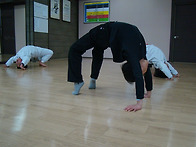 몸풀이, 물구나무