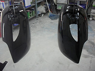 제네시스쿠페 빽밀러~흠집..